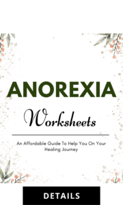 Anorexia Worksheets