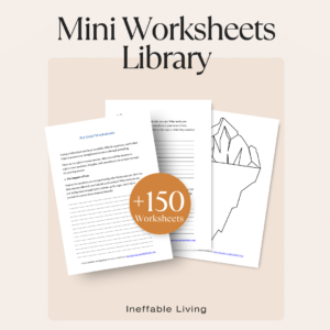 Mini Mental Health Worksheets Library
