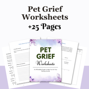 Pet Grief Worksheets