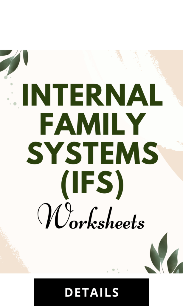 internal family systems IFS worksheets