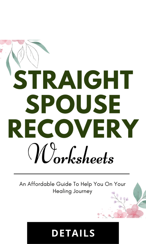 straight spouse recovery worksheets