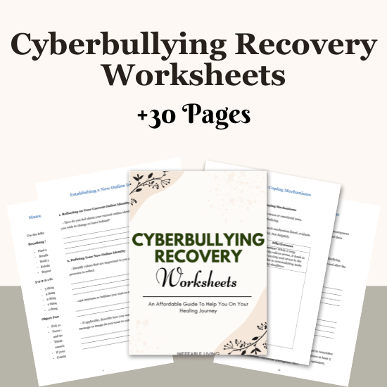 Cyberbullying Recovery Worksheets