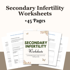 Secondary Infertility Worksheets