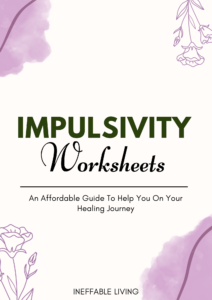 Impulsivity worksheets