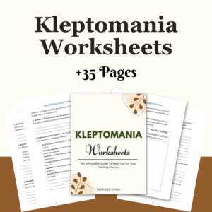 kleptomania worksheets