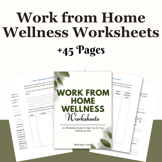 Work from Home Wellness Worksheets