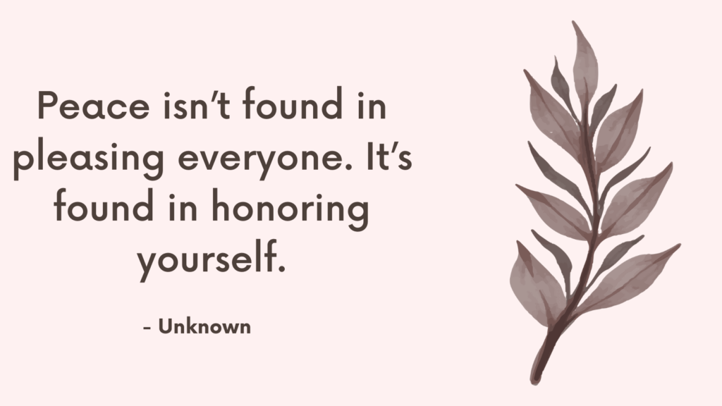 How to Recognize Covert (Hidden) People-Pleasing Patterns