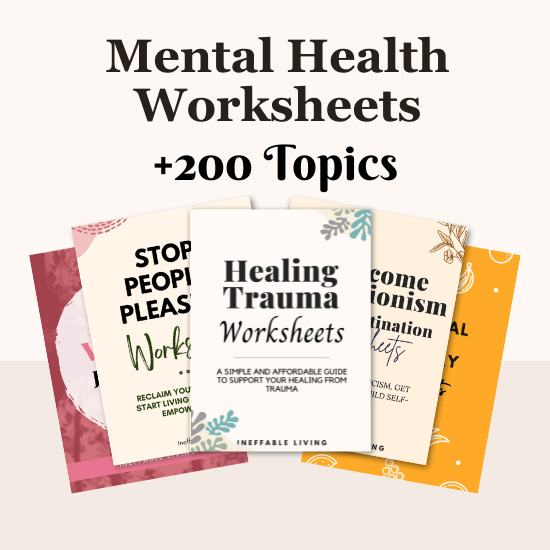 Mental health Worksheets - Therapy tools