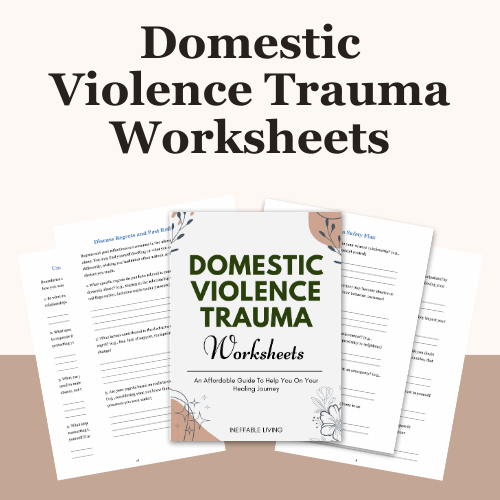 Domestic Violence Trauma Worksheets